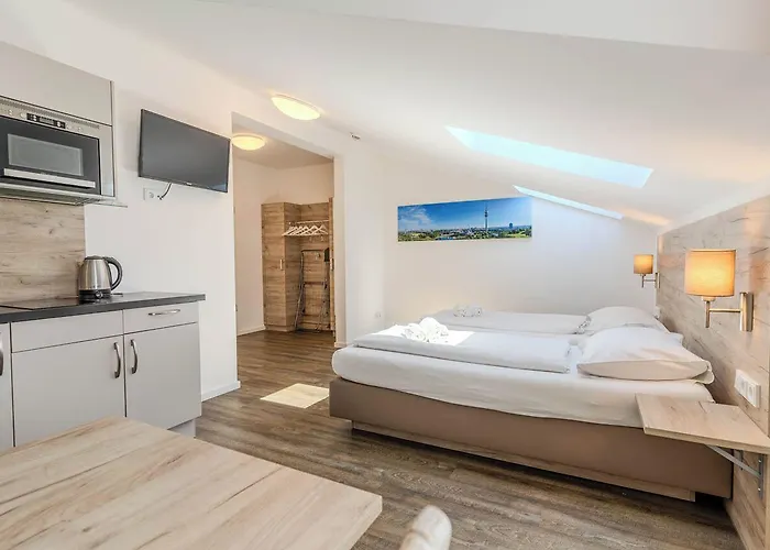 Oberfeld West Muenchen, Selbstversorgerhotel Aparthotel 3*
